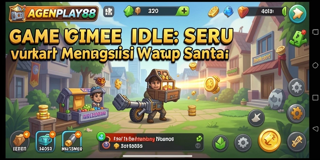 Screenshot AGENPLAY88 menampilkan gameplay Idle yang mengasyikkan.