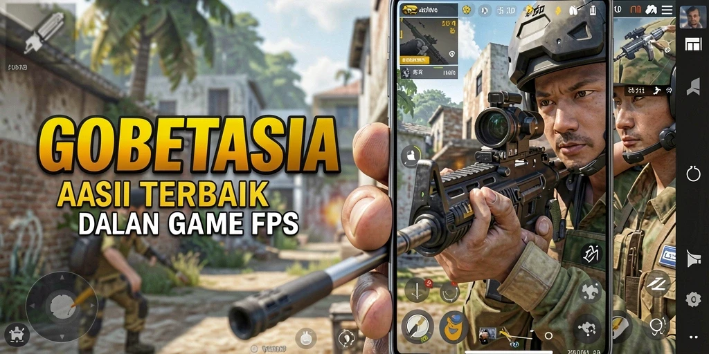 Tampilan gameplay dalam GOBETASIA yang mendebarkan.