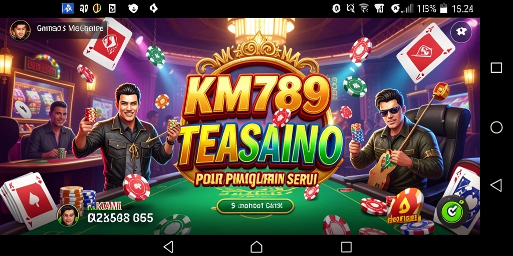 Tangkapan layar gameplay seru dari KM789 yang menampilkan suasana Kasino.