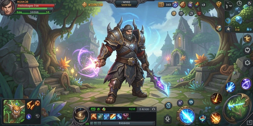 Tampilan gameplay <strong>KOIN138</strong> yang mendebarkan dan penuh aksi.