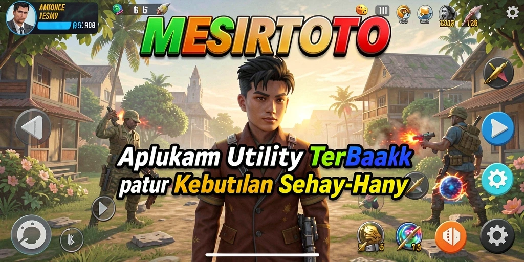 Tampilan aplikasi MESIRTOTO yang sederhana dan fungsional untuk kebutuhan sehari-hari.