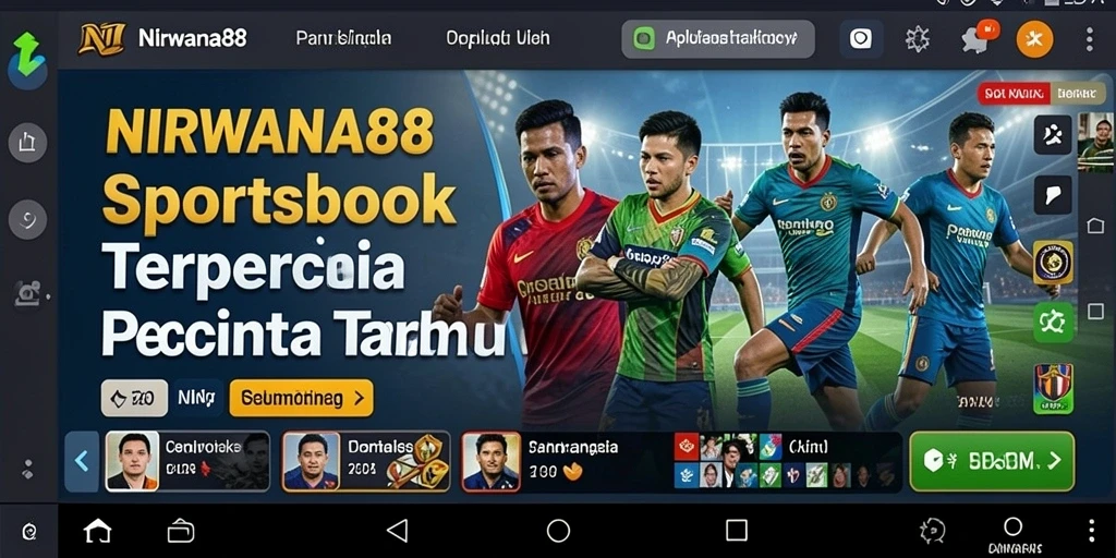 Tampilan menarik dari gameplay aplikasi Sportsbook NIRWANA88.