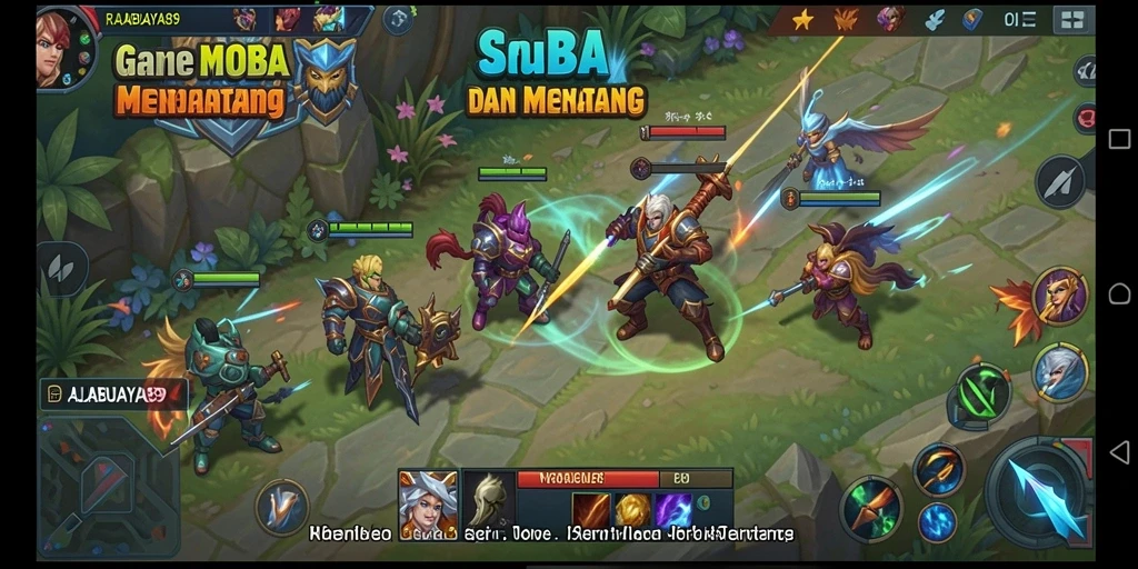 Tampilan gameplay menegangkan di RAJABUAYA89 dengan karakter yang beraksi.