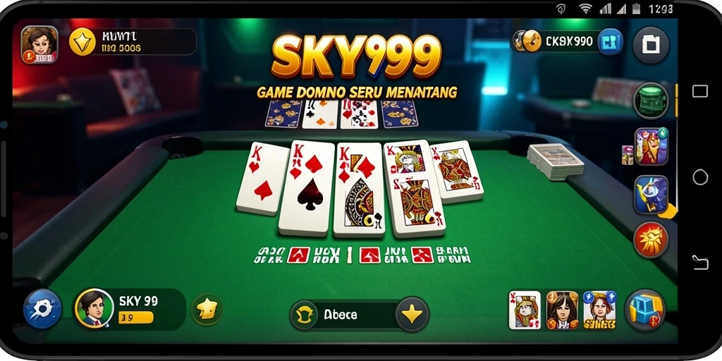 Tampilan gameplay seru dari SKY99 yang menarik untuk dimainkan.
